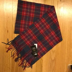 NWT James Pringle 100% wool handmade scarf unisex